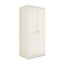 Assembled 78" High Heavy-duty Welded Storage Cabinet, Four Adjustable Shelves, 36w X 24d, Putty