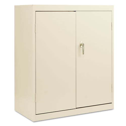 Economy Assembled Storage Cabinet, 36w X 18d X 42h, Black