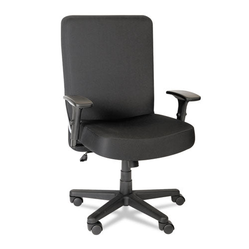 Alera Xl Series Big/tall High-back Task Chair, Supports Up To 500 Lb, 17.5" To 21" Seat Height, Black