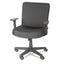 Alera Xl Series Big/tall Mid-back Task Chair, Supports Up To 500 Lb, 17.5" To 21" Seat Height, Black