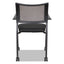 Alera Eikon Series Stacking Mesh Guest Chair, 20.86" X 24.01" X 33.07", Black Seat, Black Back, Black Base, 2/carton