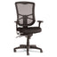Alera Elusion Series Mesh High-back Multifunction Chair, Supports Up To 275 Lb, 17.2" To 20.6" Seat Height, Black