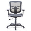 Alera Elusion Series Mesh Mid-back Swivel/tilt Chair, Supports Up To 275 Lb, 17.9" To 21.6" Seat Height, Black