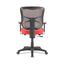 Alera Elusion Series Mesh Mid-back Swivel/tilt Chair, Supports Up To 275 Lb, 17.9" To 21.8" Seat Height, Red