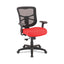 Alera Elusion Series Mesh Mid-back Swivel/tilt Chair, Supports Up To 275 Lb, 17.9" To 21.8" Seat Height, Red