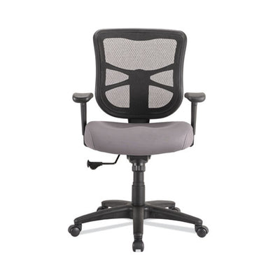 Alera Elusion Series Mesh Mid-back Swivel/tilt Chair, Supports Up To 275 Lb, 17.9" To 21.8" Seat Height, Gray Seat