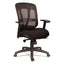 Alera Eon Series Multifunction Mid-back Cushioned Mesh Chair, Supports Up To 275 Lb, 18.11" To 21.37" Seat Height, Black