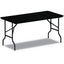 Wood Folding Table, Rectangular, 71.88w X 29.88d X 29.13h, Mahogany