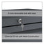 Lateral File, 5 Legal/letter/a4/a5-size File Drawers, Charcoal, 36" X 18.63" X 67.63"