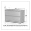 Lateral File, 2 Legal/letter-size File Drawers, Light Gray, 42" X 18.63" X 28"