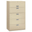Lateral File, 2 Legal/letter-size File Drawers, Putty, 42" X 18.63" X 28"
