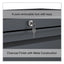 Lateral File, 4 Legal/letter/a4/a5-size File Drawers, Charcoal, 42" X 18.63" X 52.5"