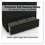 Lateral File, 5 Legal/letter/a4/a5-size File Drawers, Black, 42" X 18.63" X 67.63"
