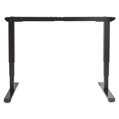 Adaptivergo Sit-stand 3-stage Electric Height-adjustable Table Base With Memory Control, 48.06" X 24.35" X 25" To 50.7",black