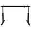 Adaptivergo Sit-stand Pneumatic Height-adjustable Table Base, 59.06" X 28.35" X 26.18" To 39.57", Black