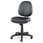 Alera Interval Series Swivel/tilt Task Chair, Bonded Leather Seat/back, Up To 275 Lb, 18.11" To 23.22" Seat Height, Black
