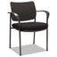 Alera Iv Series Fabric Back/seat Guest Chairs, 24.8" X 22.83" X 32.28", Black Seat, Black Back, Black Base, 2/carton