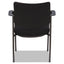 Alera Iv Series Fabric Back/seat Guest Chairs, 24.8" X 22.83" X 32.28", Black Seat, Black Back, Black Base, 2/carton