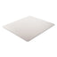 Occasional Use Studded Chair Mat For Flat Pile Carpet, 46 X 60, Rectangular, Clear