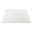 Occasional Use Studded Chair Mat For Flat Pile Carpet, 46 X 60, Rectangular, Clear