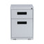 File Pedestal, Left Or Right, 2-drawers: Box/file, Legal/letter, Light Gray, 14.96" X 19.29" X 21.65"