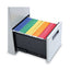 File Pedestal, Left Or Right, 2 Legal/letter-size File Drawers, Light Gray, 14.96" X 19.29" X 27.75"