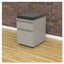File Pedestal With Full-length Pull, Left Or Right, 2-drawers: Box/file, Legal/letter, Light Gray, 14.96" X 19.29" X 21.65"