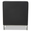 Alera Qub Series Armless L Sectional, 26.38w X 26.38d X 30.5h, Black