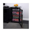 3.4 Cu. Ft. Beverage Cooler, Stainless Steel/black