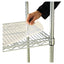Shelf Liners For Wire Shelving, Clear Plastic, 36w X 24d, 4/pack