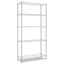 Residential Wire Shelving, Three-shelf, 36w X 14d X 36h, Silver