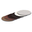 Reversible Laminate Table Top, Rectangular, 71.5w X 23.63d, Espresso/walnut