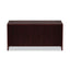 Alera Valencia Series Straight Front Desk Shell, 59.13" X 29.5" X 29.63", Mahogany
