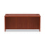 Alera Valencia Series Straight Front Desk Shell, 65" X 29.5" X 29.63", Medium Cherry