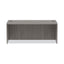 Alera Valencia Series Straight Front Desk Shell, 71" X 35.5" X 29.63", Gray