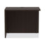 Alera Valencia Series Reversible Return/bridge Shell, 35w X 23.63d X 29.5h, Espresso
