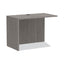 Alera Valencia Series Reversible Return/bridge Shell, 42w X 23.63d X 29.5h, Gray