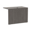 Alera Valencia Series Reversible Return/bridge Shell, 42w X 23.63d X 29.5h, Gray