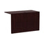 Alera Valencia Series Reversible Return/bridge Shell, 47.25w X 23.63d X 29.5h, Mahogany