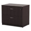 Alera Valencia Series Lateral File, 2 Legal/letter-size File Drawers, Espresso, 34" X 22.75" X 29.5"
