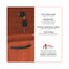 Alera Valencia Series Lateral File, 2 Legal/letter-size File Drawers, Medium Cherry, 34" X 22.75" X 29.5"
