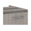 Alera Valencia Series Full Pedestal File, Left Or Right, 2 Legal/letter-size File Drawers, Gray, 15.63" X 20.5" X 28.5"