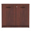 Alera Valencia Series Storage Cabinet, 34.13w X 22.78d X 29h, Medium Cherry