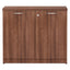 Alera Valencia Series Storage Cabinet, 34.3w X 22.78d X 29.5h, Modern Walnut