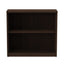 Alera Valencia Series Bookcase, Two-shelf, 31.75w X 14d X 29.5h, Espresso