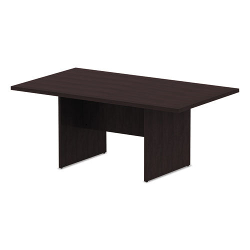 Alera Valencia Series Conference Table, Rectangular, 70.88w X 41.38d X 29.5h, Medium Cherry