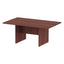 Alera Valencia Series Conference Table, Rectangular, 70.88w X 41.38d X 29.5h, Medium Cherry
