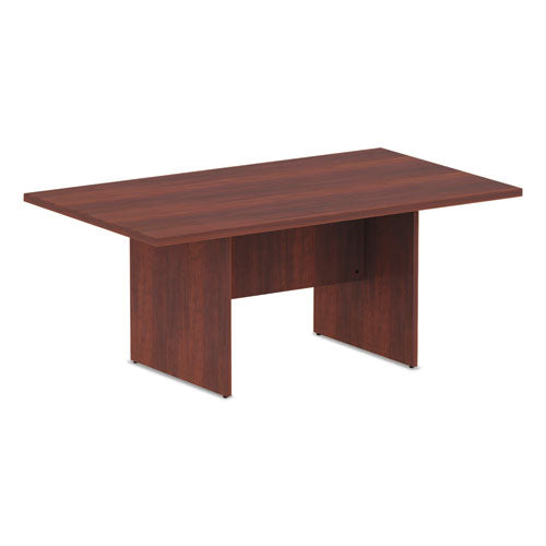 Alera Valencia Series Conference Table, Rectangular, 94.5w X 41.38d X 29.5h, Mahogany