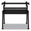 Flip And Nest Table Base, 32.25w X 23.63d X 28.5h, Black