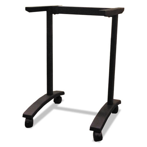 Alera Valencia Series Training Table T-leg Base, 54w X 19.75d X 28.5h, Black